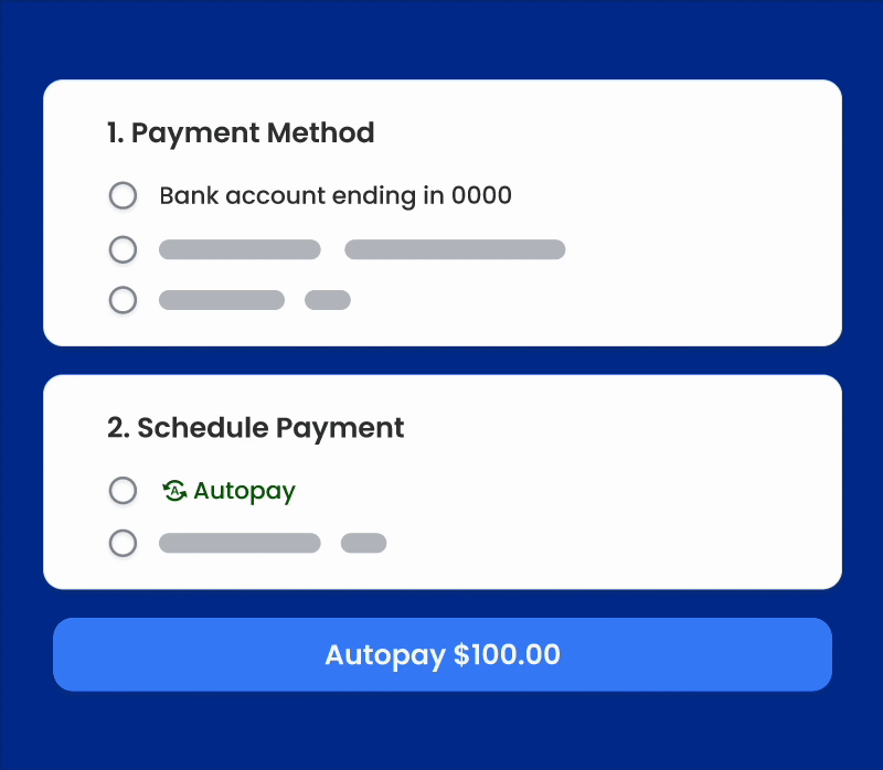 Finli recurring invoices and autopay